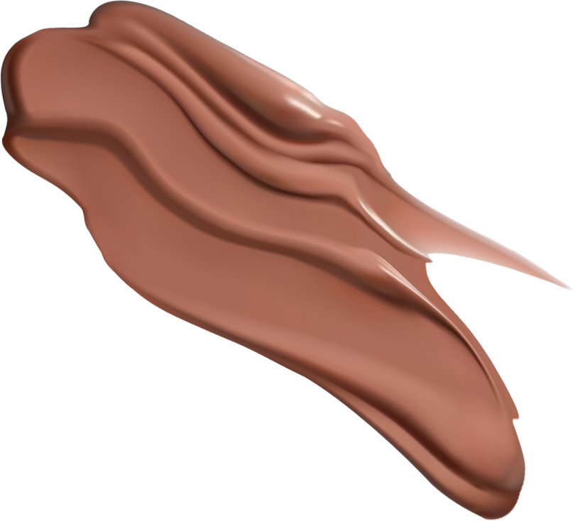 3D Makeup & Beauty Product Smears Liquid Foundation